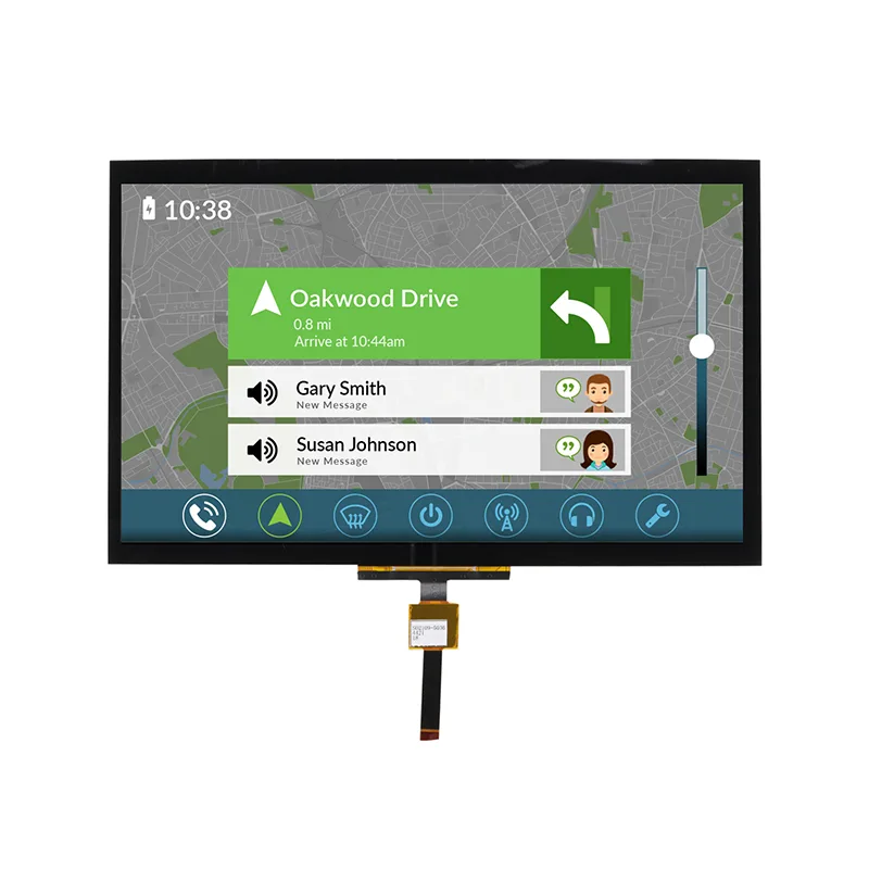 10.1 इंच औद्योगिक PCAP टच स्क्रीन मॉड्यूल